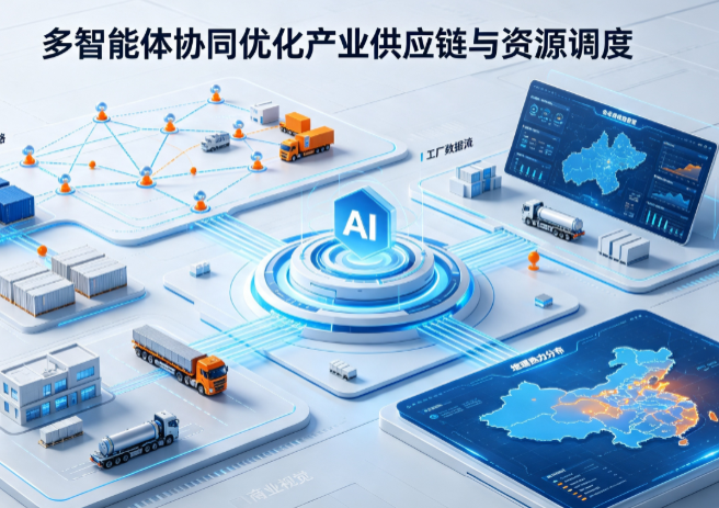 露天区AI 智能体 Geo 优化重塑产业链空间调度体系，打通仓储运输全链路